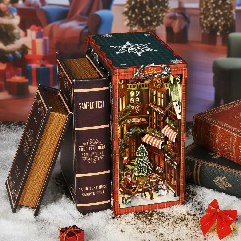 Christmas Book Nook
