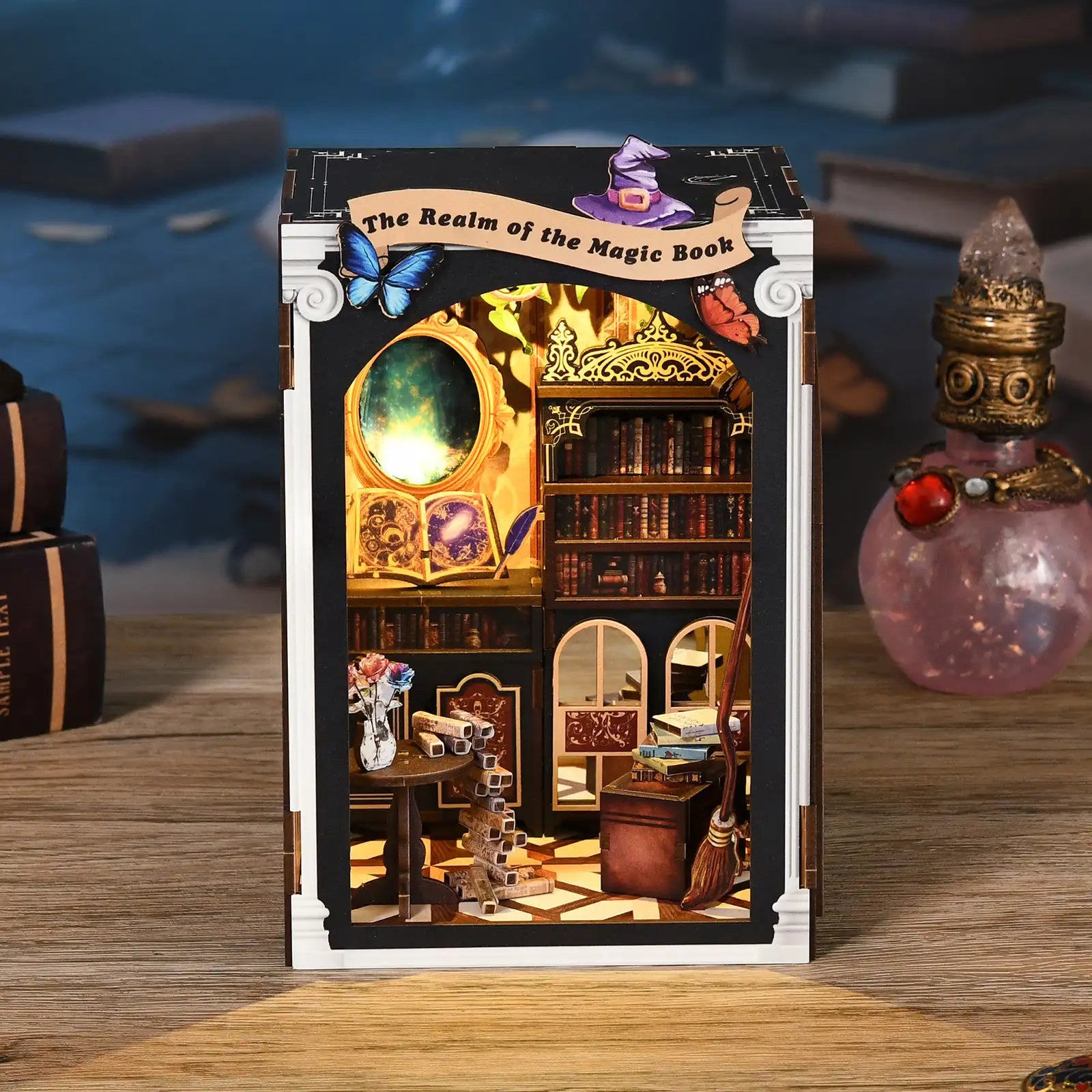 The Magic Mirror Library DIY Book Nook – sylvielle